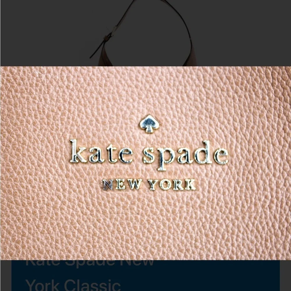 COPY - Kate Spade Brown Astor Hobo Bag with Crescent Silhouette
